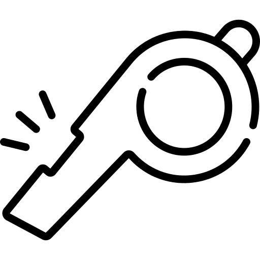 Whistle instrument audio miscellaneous icon