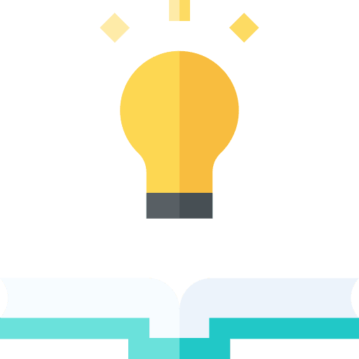 Idea literature book education icon