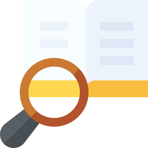 Search school study literature icon