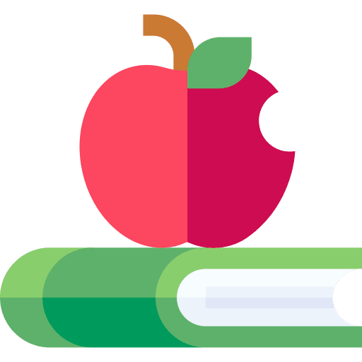 Apple apple study knowledge icon