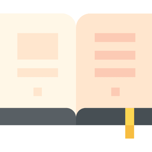 Open book book library open book icon