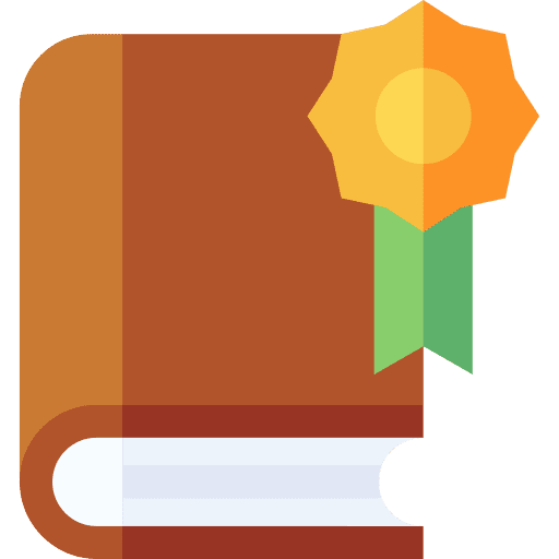 Award education library reading icon