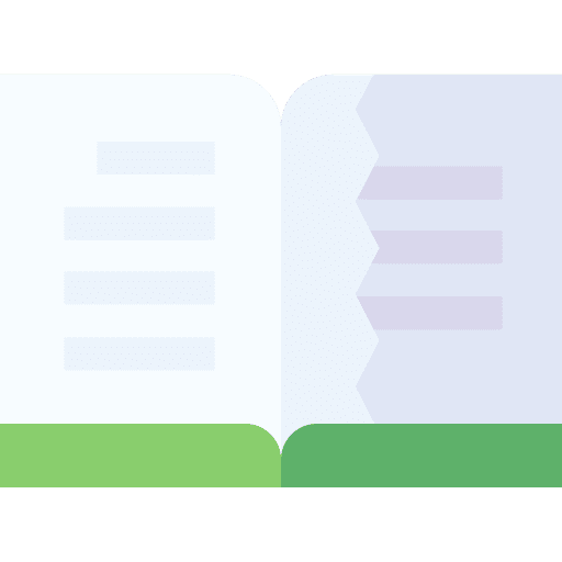 Book library reading education icon