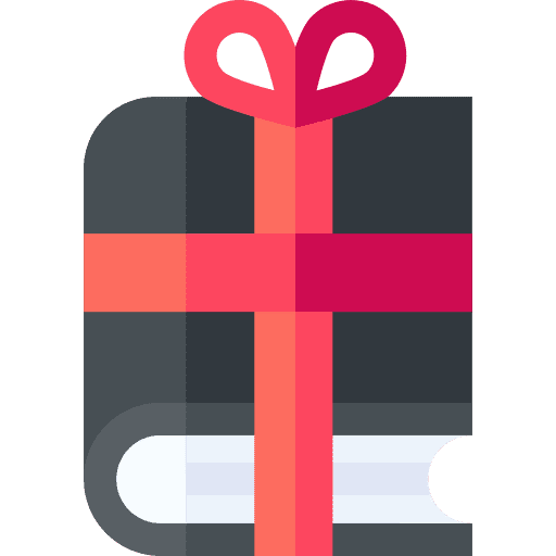 Present book literature gift icon