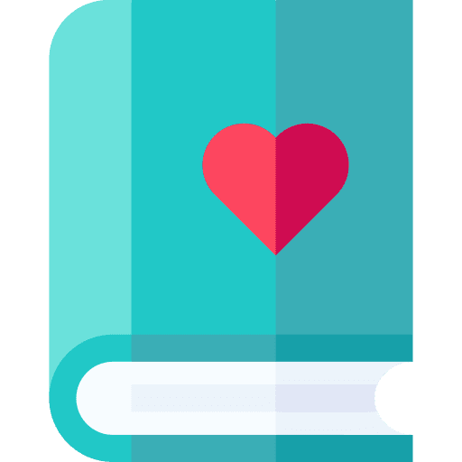 Romantic novel romantic novel love literature icon