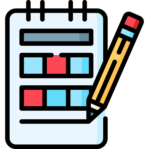 Planner event organization planner icon