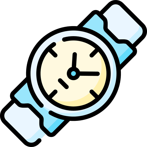 Watch wristwatch fashion time icon
