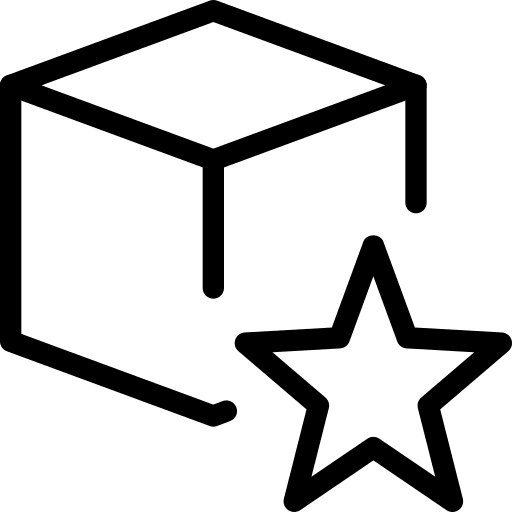 Favorite cube favorite ui icon