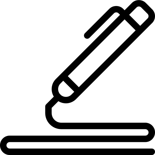 Pen shapes and symbols pen 3d icon