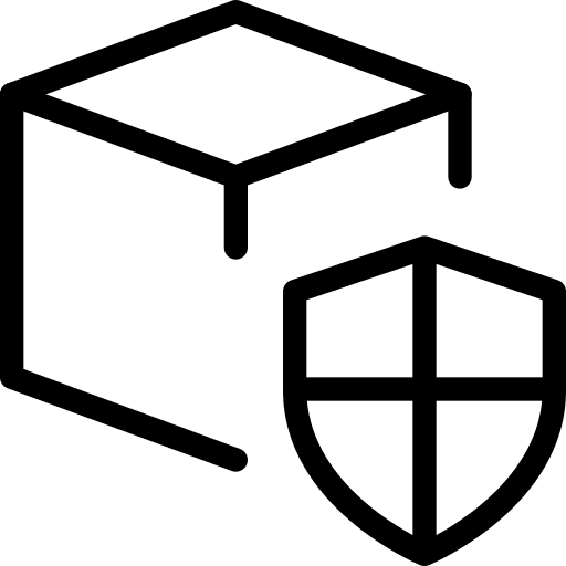 Protection shapes and symbols model shapes icon