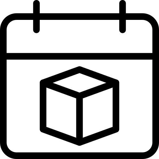 Schedule time and date shapes and symbols edit icon