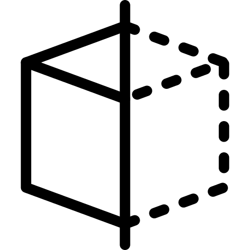 Three dimensional design three dimensional cube icon