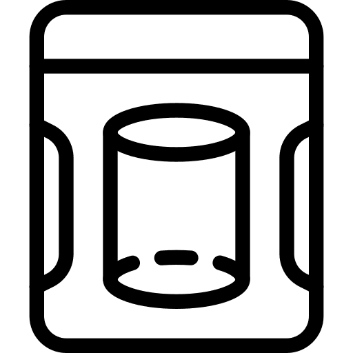 3d printer print cylinder shapes icon