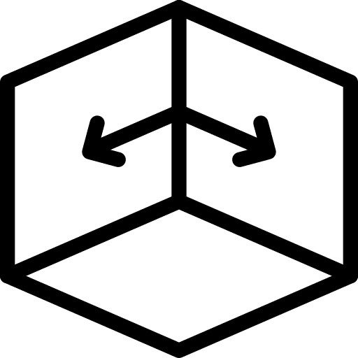 Outside edit design shapes icon