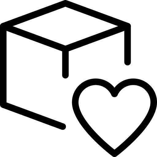 Favorite design print shapes and symbols icon