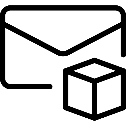 Message cube model edit icon