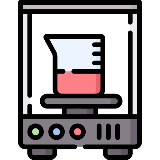 Laboratory testing healthcare and medical apparatus icon