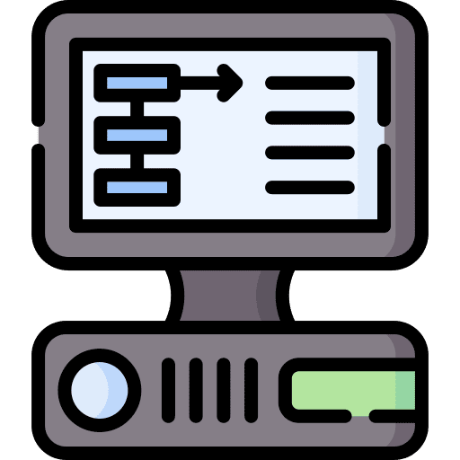 Computer programming language seo and web binary codes icon