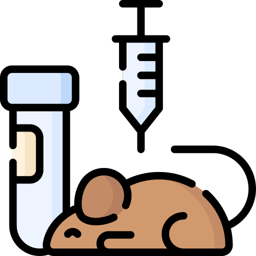 Mouse test rodent animal test icon