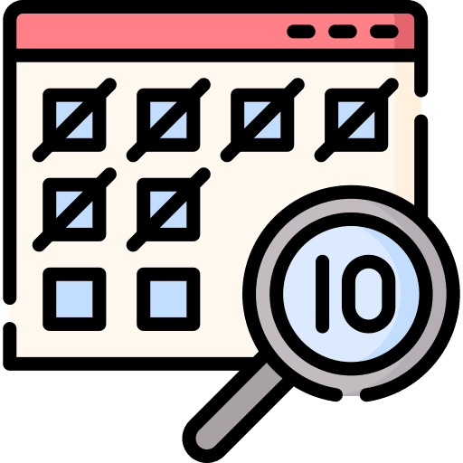 Calendar schedule events calendar icon