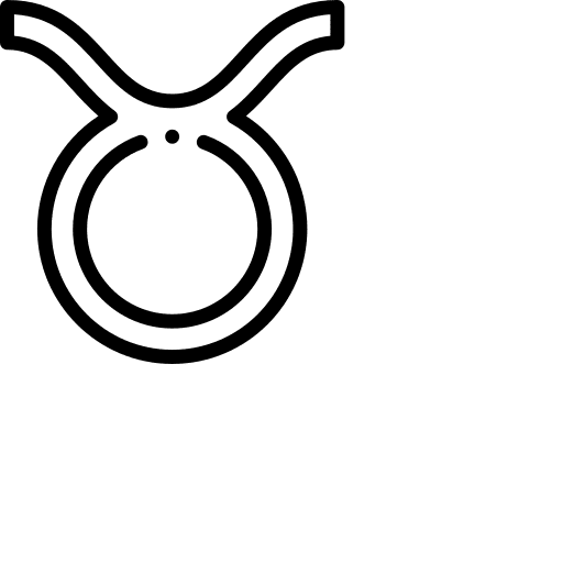Taurus horoscope taurus astrology icon