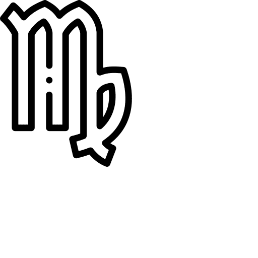 Virgo zodiac horoscope constellation icon