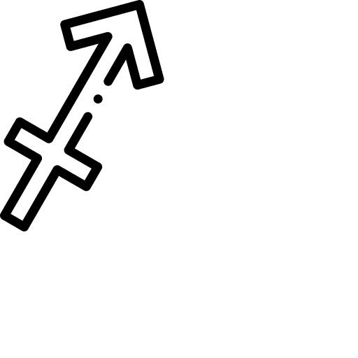 Sagittarius sagittarius constellation horoscope icon