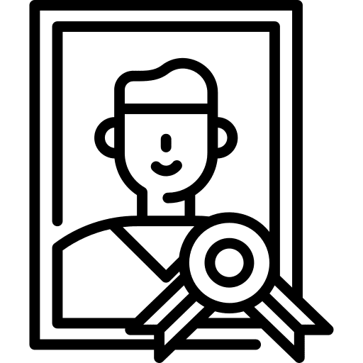 Employee of the month employee business and finance employee of the year icon