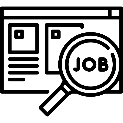 Job search online apply application icon