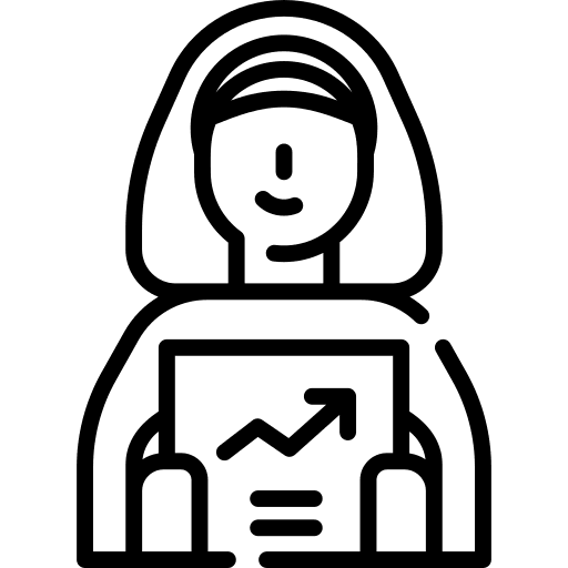 Promotion progress growth avatar icon