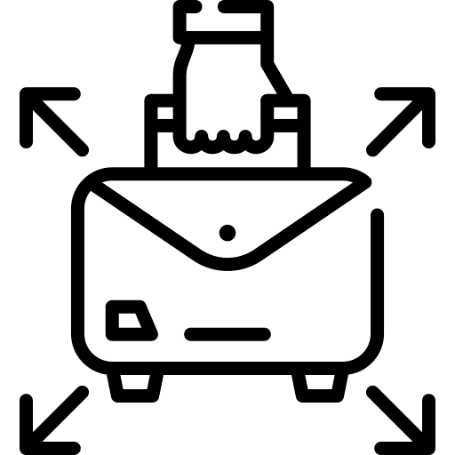 Job opportunities briefcase professions and jobs business and finance icon