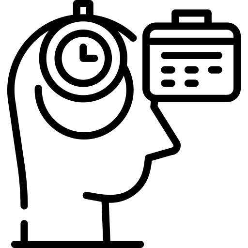 Time management schedule flexibility time icon