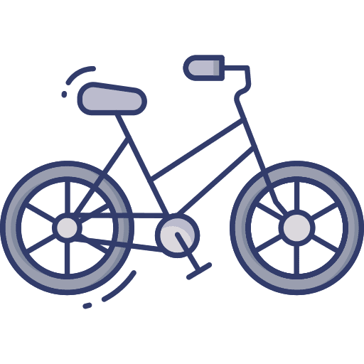 Bicycle bike transport bicycle icon
