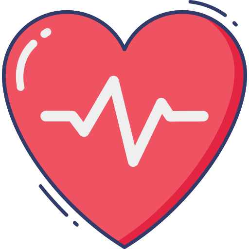 Heart rate heart rate heart healthcare and medical icon