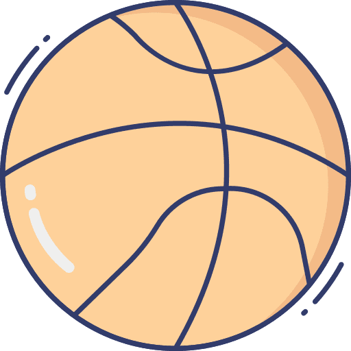 Basketball sports and competition team sport basketball ball icon
