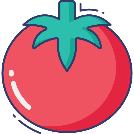 Tomato food vegetarian vegan icon