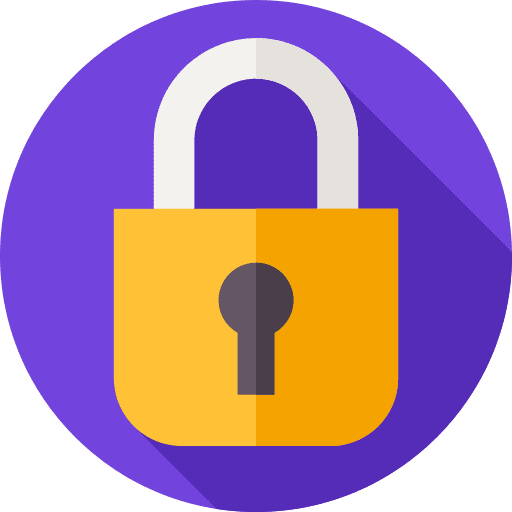 Padlock security lock closed icon