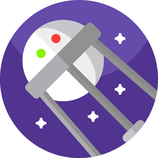 Satellite miscellaneous satellite outer space icon