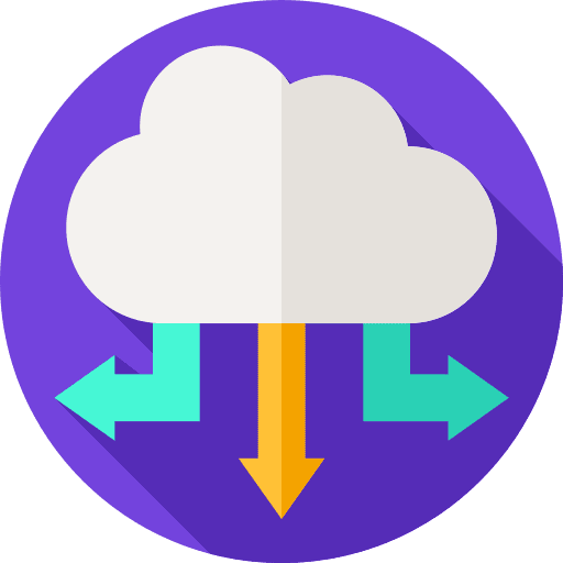 Cloud computing cloud computing electronics multimedia icon