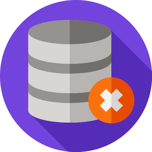 Database network database storage server icon