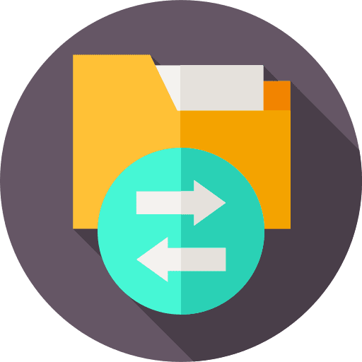 Folder folder arrows document icon