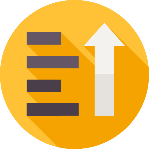 Sort ui sort list icon
