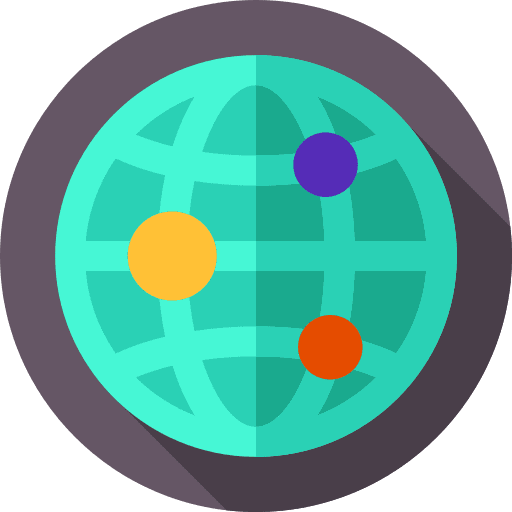 Earth globe grid earth grid earth globe icon