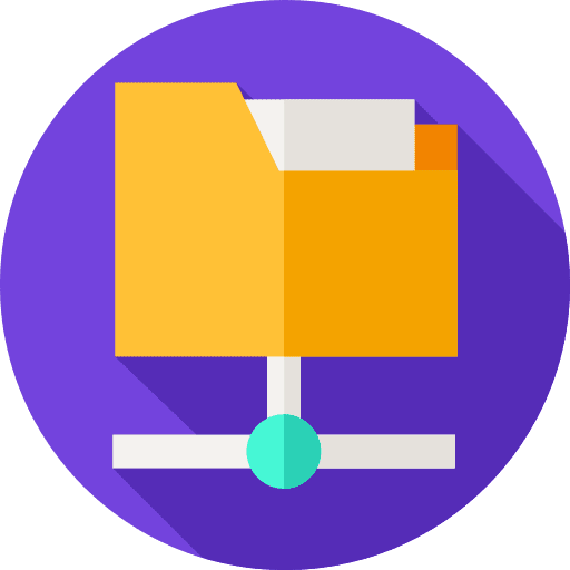 Folder file network sftp icon