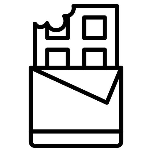 Chocolate bar chocolate bar sweet icon