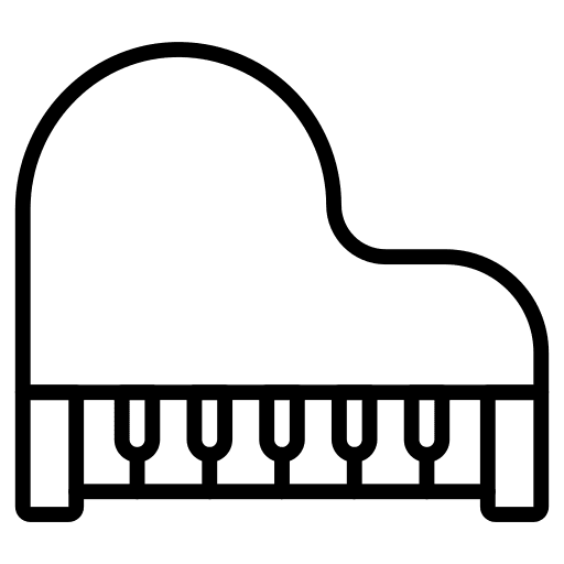 Grand piano accompaniment grand piano orchestra icon