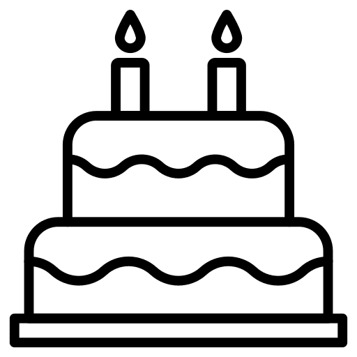 Cake cake birthday cake dessert icon