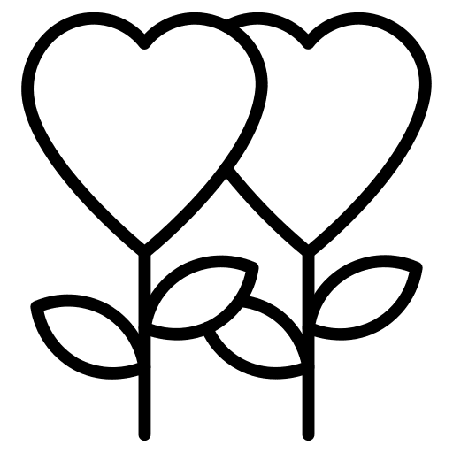 Plants plants love is in the air love and romance icon