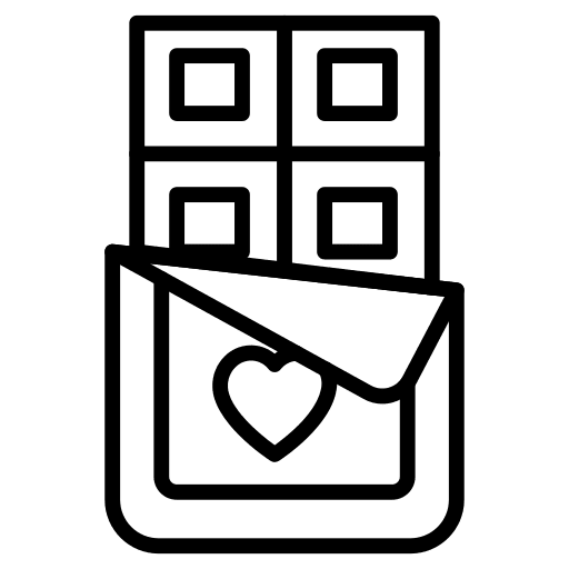 Chocolate bar food sweet food and restaurant icon