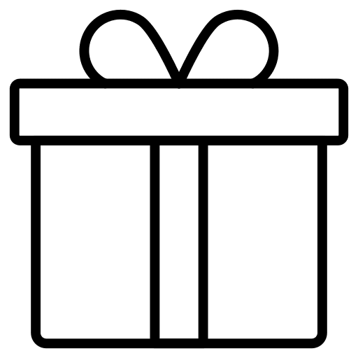 Gift box present gift box surprise icon